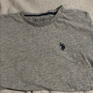 U.S. Polo Assn. Gray Short Sleeve Tee